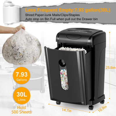 Thiết bị cắt chéo an toàn, máy cắt giấy hạng nặng với giỏ kéo ra 2,2m/min