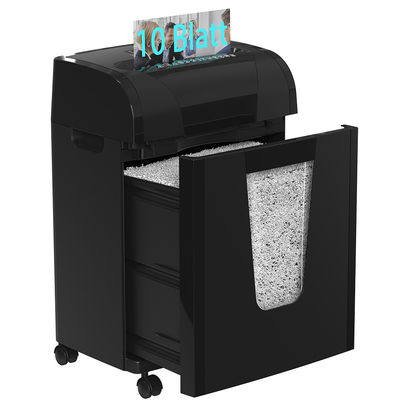 C261P Tài liệu Máy nghiền giấy điện Máy văn phòng 20L Thẻ tín dụng 10 tờ A4 Shredder