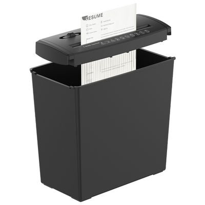 Màn hình 5 Bảng A4 Strip Cut Shredder Machine 10Liter Capacity S606B được sản xuất tại Trung Quốc