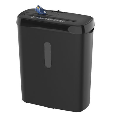 SD108P 8 BLACK A4 Máy phá hủy giấy cho thẻ CD giấy Shredder với 11L thùng rổ