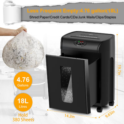 Máy cắt CD giấy kinh doanh với thùng chứa 18 lít