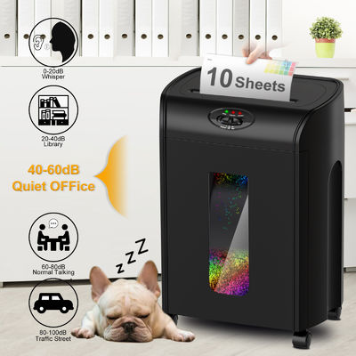 Máy cắt CD giấy kinh doanh với thùng chứa 18 lít