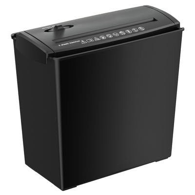 giấy shredder dải cắt 5 trang giấy A4 shredder với 10L Bin S606B