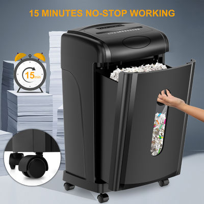 30L Bin Capacity Heavy Duty Paper Shredder cho văn phòng với tự động đảo ngược