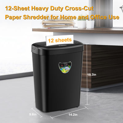 Máy nghiền giấy hạng nặng P-4 25L dung lượng bin nghiền 12 tờ A4 CD228P-12