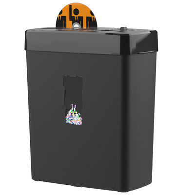 68dB Black Cross Cut Paper Shredder Máy cắt CD giấy với 13L giỏ Bin cd222p-8