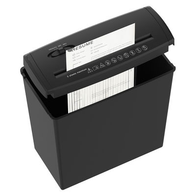 sử dụng văn phòng gia đình mini dải cắt 5 tấm máy nghiền giấy với 10L bin S606B