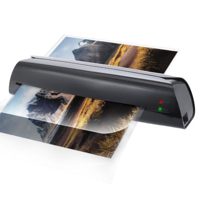 Đen A4 Laminator cho hình ảnh LM2008 Tài liệu giấy Menu Laminating thiết bị với giải phóng