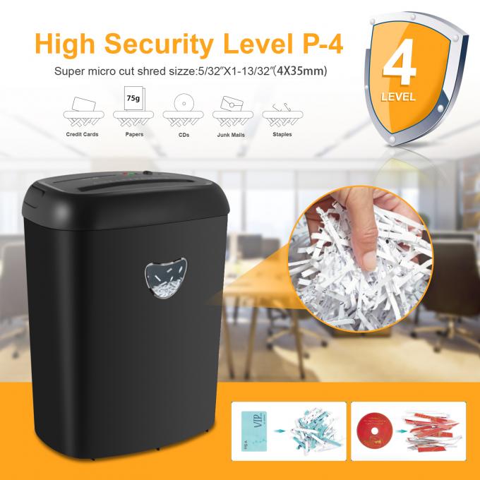 CD228P-12 ETL được chứng nhận 25L Máy cắt giấy văn phòng hạng nặng với cắt chéo mức tiếng ồn 68 DB 2