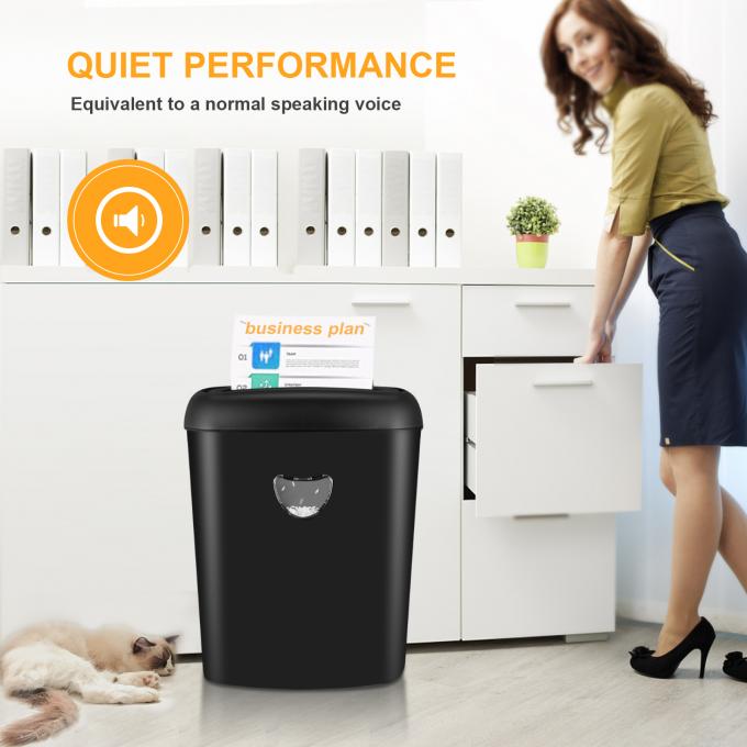 CD228P-12 ETL được chứng nhận 25L Máy cắt giấy văn phòng hạng nặng với cắt chéo mức tiếng ồn 68 DB 5