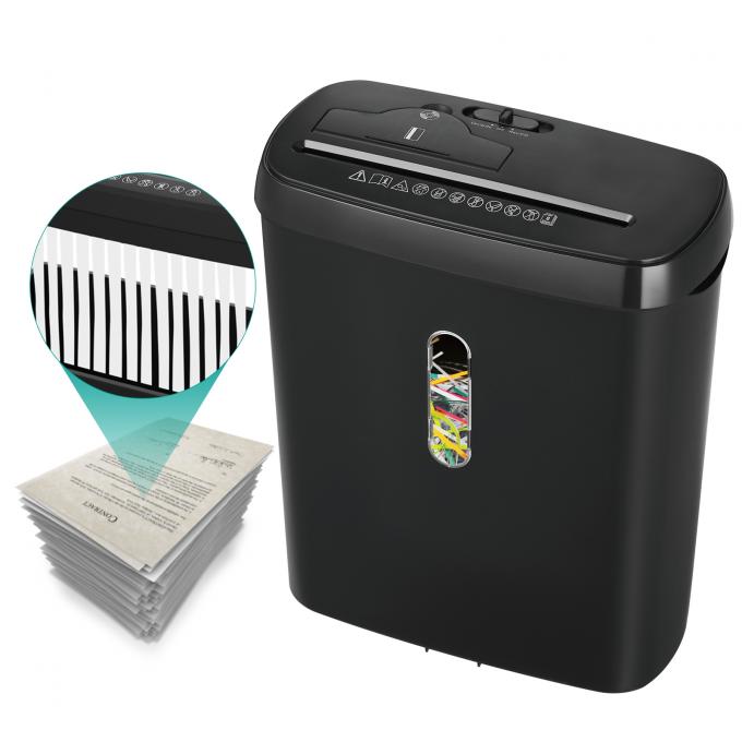 8 tấm cắt dải giấy thương mại shredder với 11L giỏ cho nhà văn phòng SD108P 1