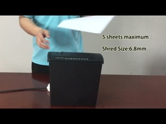 S606B máy cắt giấy cắt dải 6,8mm kích thước xé 5 tờ A4