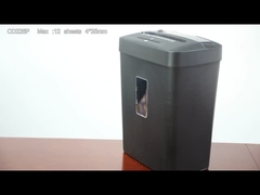 CD226P-12 P-4 Tiêu chuẩn an ninh máy nghiền giấy hạng nặng cho văn phòng cắt ngang